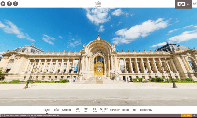 Façade du Petit Palais