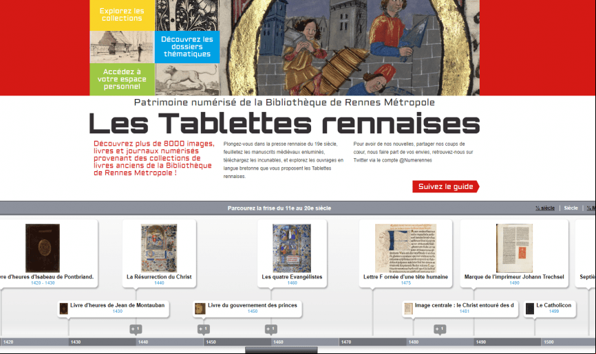 Les tablettes rennaises